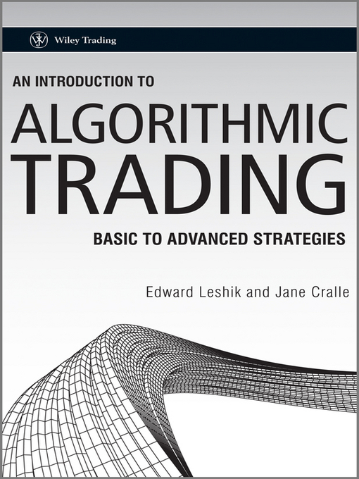 Cover image for An Introduction to Algorithmic Trading